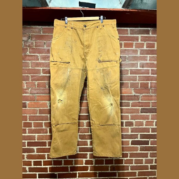 Tan Dickies Double Knee carpenter pants - Picture 1 of 4